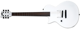 LTD  EC ARCTIC METAL Snow White Satin  Left Handed 6-String Electric Guitar  